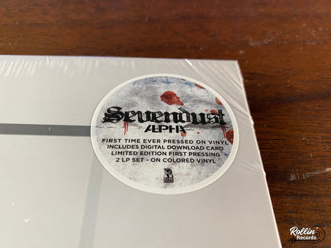 Sevendust - Alpha (White & Silver Colored Vinyl) (Rocktober 2018 Exclusive)