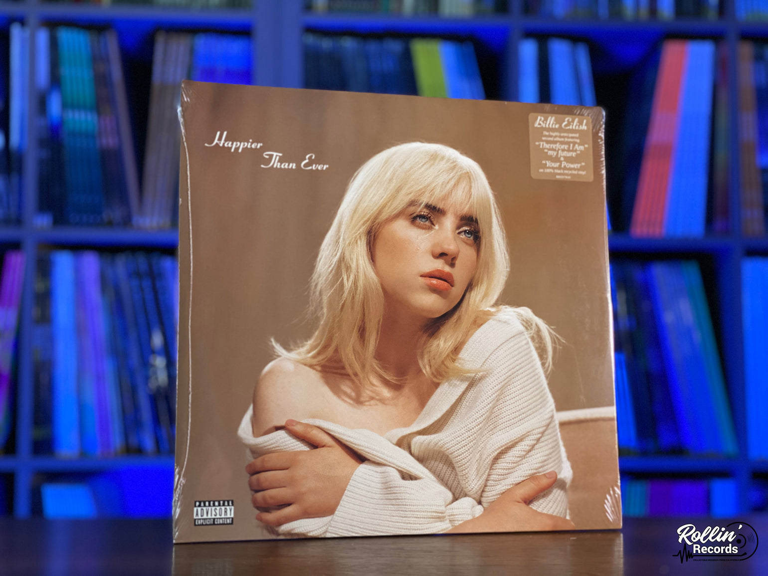 Billie Eilish Happier Than Ever Rollin Records 3697