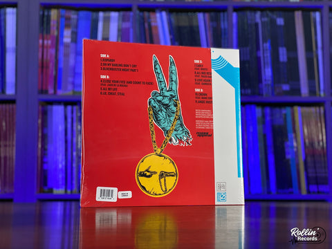 Run The Jewels - Run The Jewels 2 (Clear w/ Red & Teal Splatter)