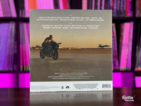 12  LP White Vinyle Musique de Film Top Gun Maverick Soundtrack Première  Press