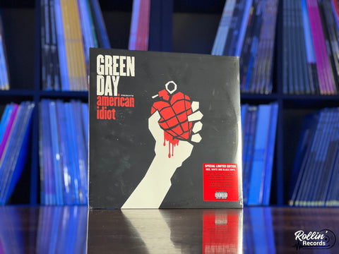 Green Day - American Idiot (Red & White Swirl Vinyl)