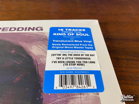 Otis Redding - Best Of Otis Redding (Indie Exclusive Blue Vinyl)