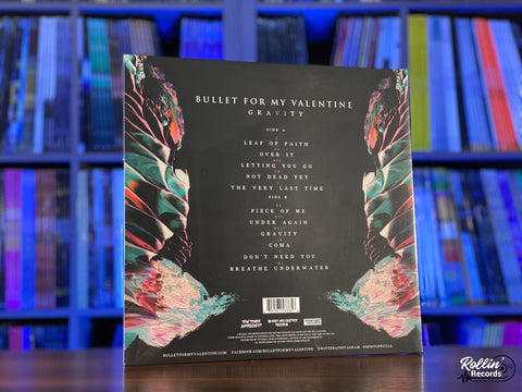 Bullet For My Valentine - Gravity (Transparent Green,Clear & Black)