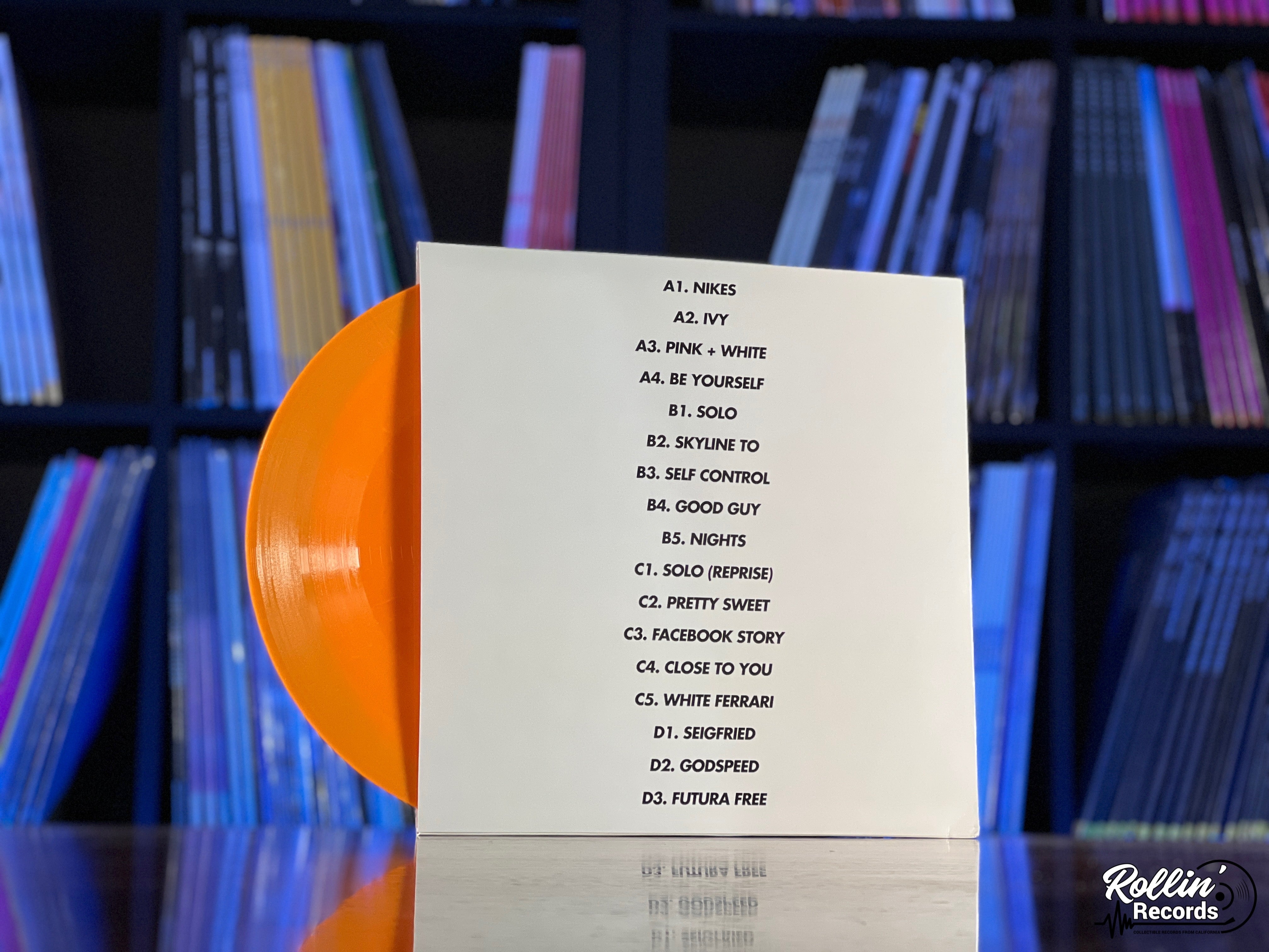 Frank Ocean - Blond White Cover Colored Vinyl – Rollin' Records