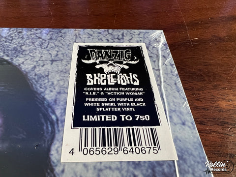 Danzig - Skeletons (Indie Exclusive Purple & White Swirl w/ Black Splatter)