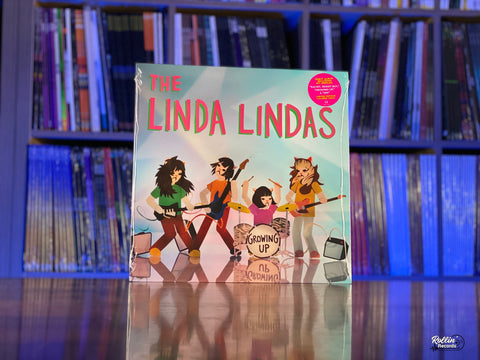 The Linda Lindas - Growing Up (Indie Exclusive Specialty Clear w/ Blue Pink Vinyl)