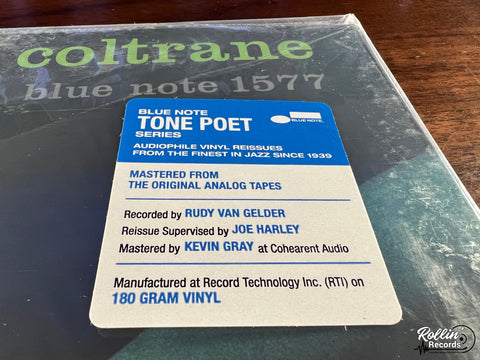 John Coltrane - Blue Train (Mono)(Blue Note Tone Poet Series)
