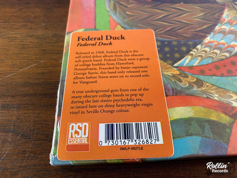 Federal Duck - Federal Duck (RSD Essential Indie Colorway Orange Vinyl)