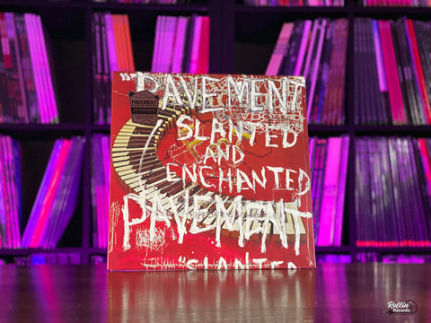 Pavement - Slanted & Enchanted (Red, White & Black Splatter)