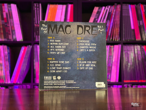 Mac Dre - Tha Best Of Mac Dre Vol. 1 (Coke Bottle Clear Vinyl)