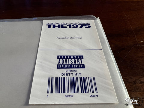 The 1975 - Being Funny In A Foreign Language (Clear Vinyl)