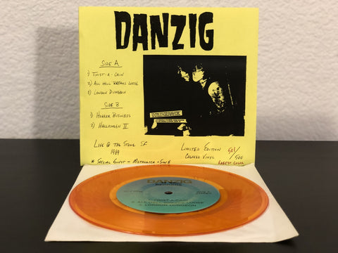 Danzig - Live At The Stone S.F. 1989 Mispressing