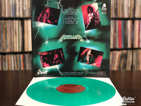Metallica - Ride The Lightning French Cover Colored Vinyl