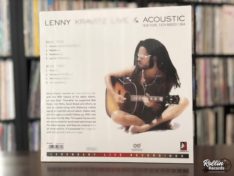Lenny Kravitz ‎– Live & Acoustic - New York, 14th March 1994