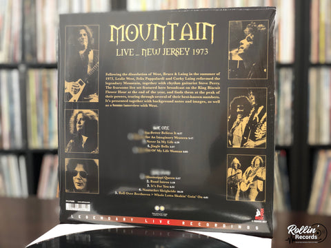Mountain ‎– Live ... New Jersey 1973
