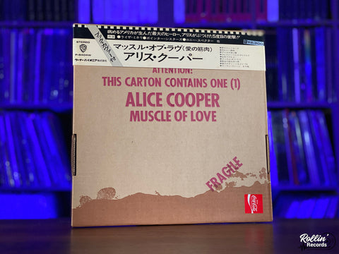 Alice Cooper - Muscle Of Love P-8404W Japan OBI