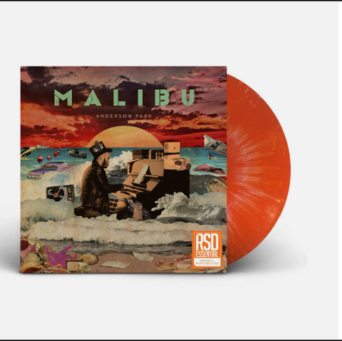 Anderson Paak - Malibu (RSD Orange with White Splatter Vinyl)