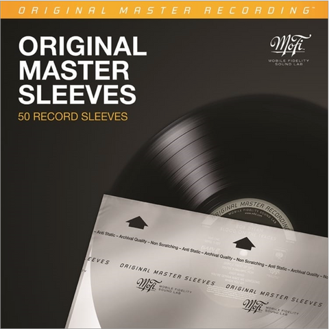 Original Master Record Inner Sleeves (Pack of 50) MFSL
