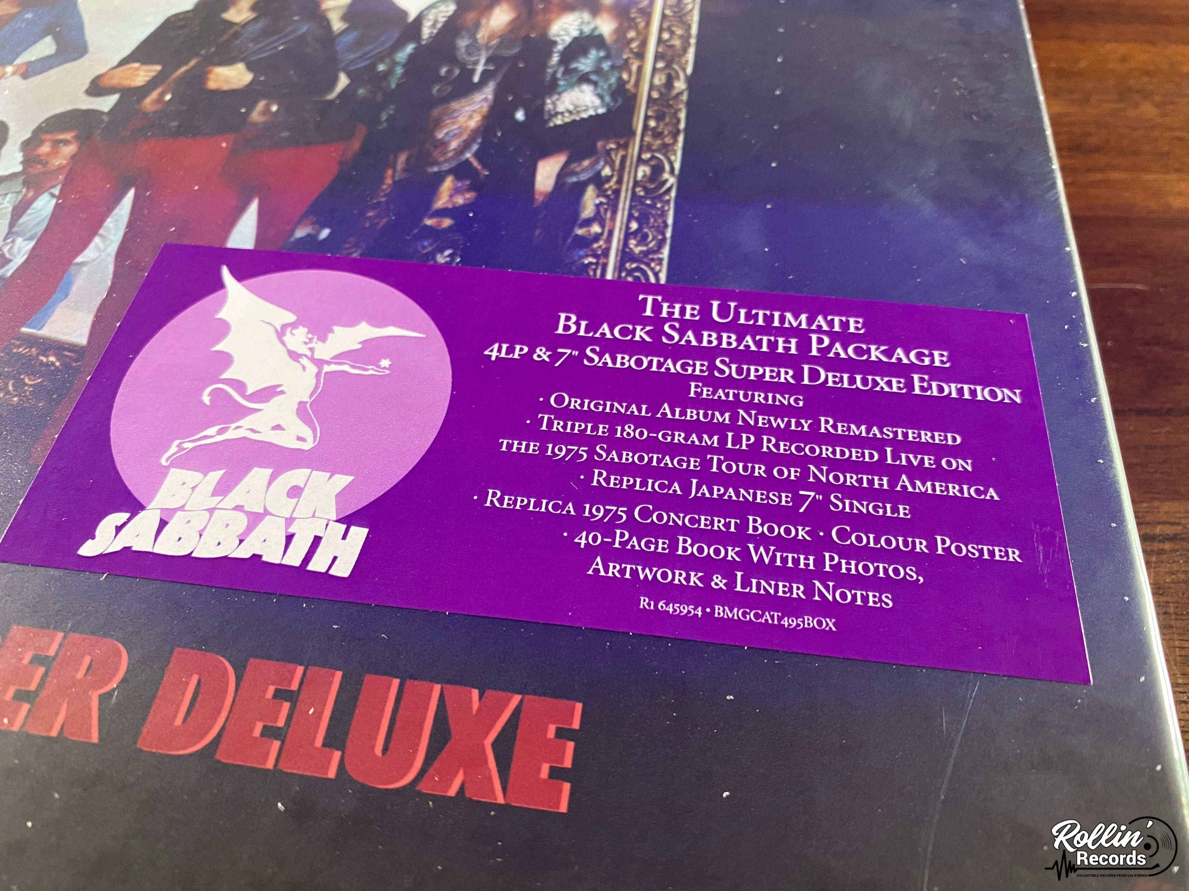 Black Sabbath - Sabotage (Super Deluxe) – Rollin' Records