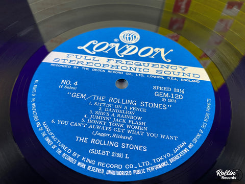 The Rolling Stones - The Rolling Stones GEM-119 Japan OBI