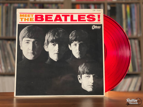 The Beatles - Meet The Beatles OR-7041 Japan Red