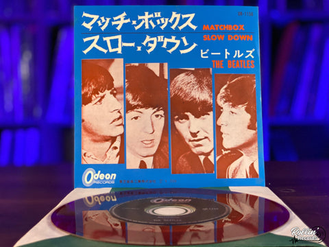 The Beatles - Matchbox / Slow Down OR1156 Japan Red 7"