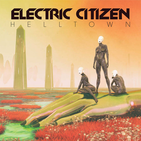 Electric Citizen - Helltown Rollin' Records exclusive clear/blue swirl