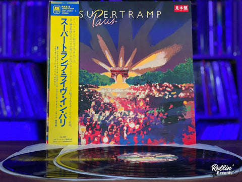 Supertramp – Paris AMP-4402 Japan OBI Promo