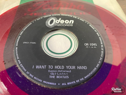 The Beatles - I Want To Hold Your Hand OR1041 Japan Red 7"