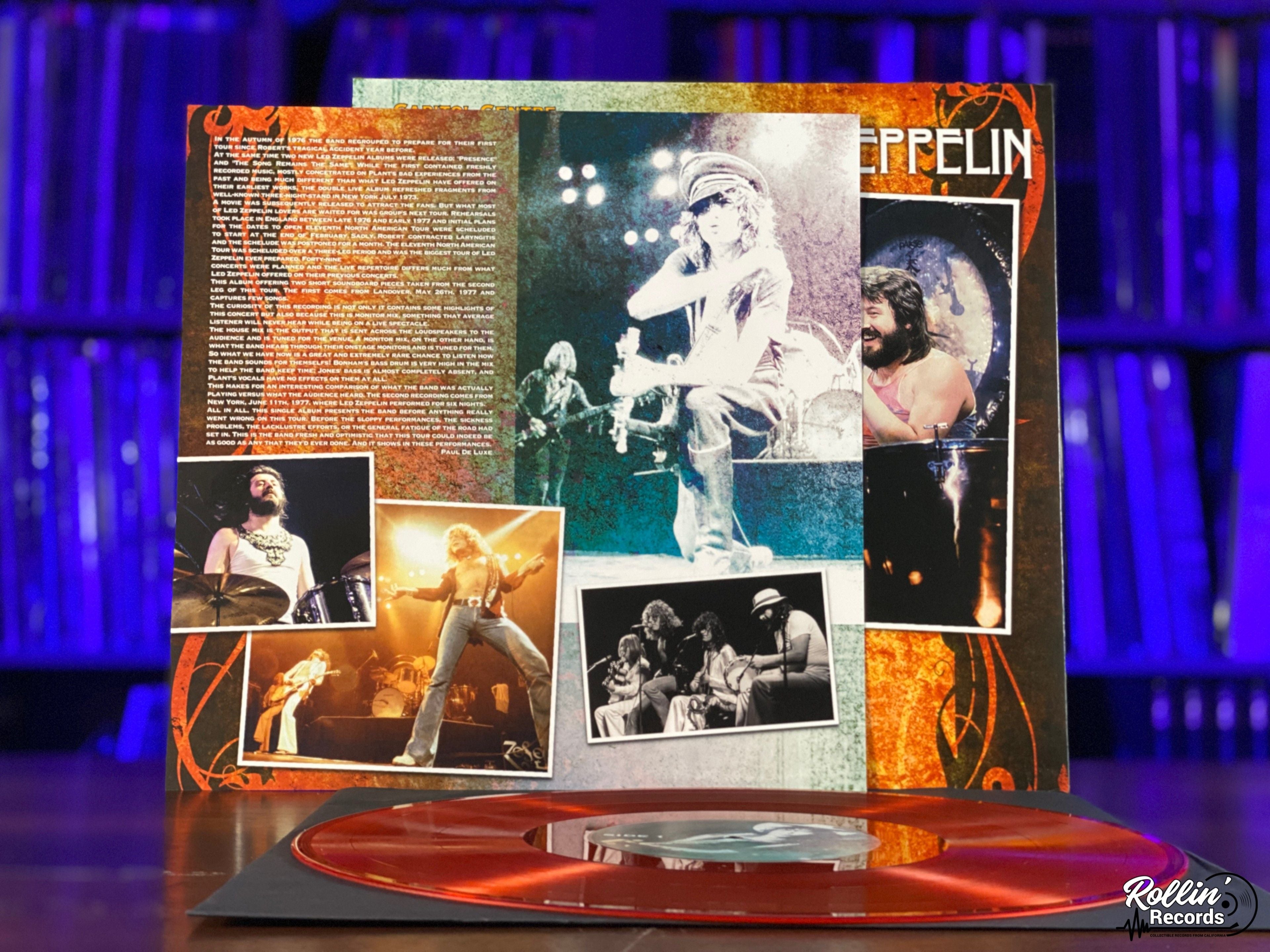 Led Zeppelin - Strange Tales From The Road – Rollin' Records