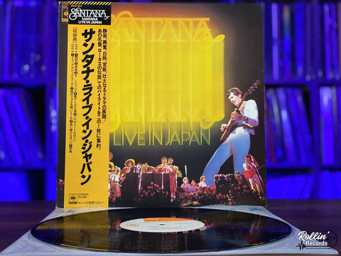 Santana – Santana Live In Japan 25AP-824 Japan OBI