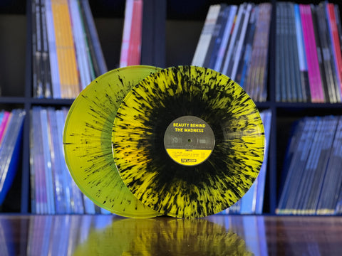 The Weeknd Beauty Behind the Madness Record Bowl TRANSLUCENT YELLOW VINYL  Classic R&B / Pop 12 Vinyl Collectible / Wall Decor 