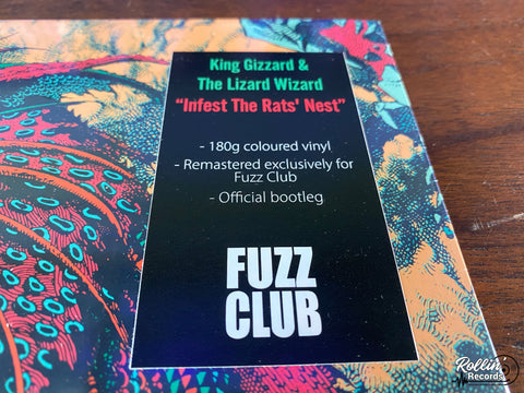 King Gizzard & The Lizard Wizard - Infest The Rats Nest (Live)(US Fuzz Club Official Bootleg)