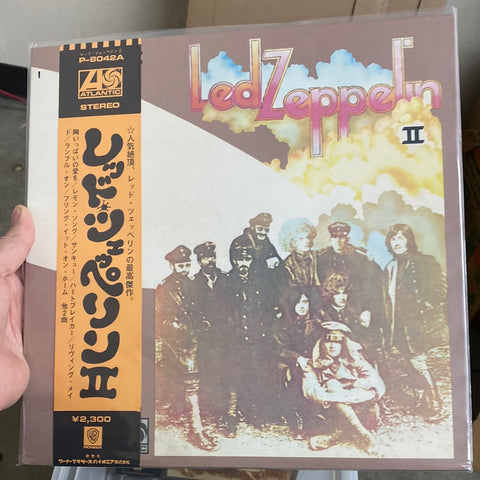 Led Zeppelin - II P–8042A Japan OBI