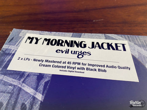 My Morning Jacket - Evil Urges (Cream/ Black Blob Vinyl)