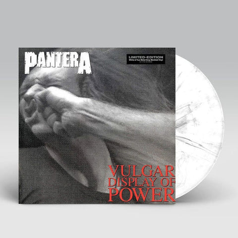 Pantera - Vulgar Display Of Power (White & Gray Marble Vinyl)