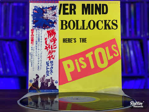 Sex Pistols - Never Mind The Bollocks Here's The Sex Pistols YX-7199 Japan OBI