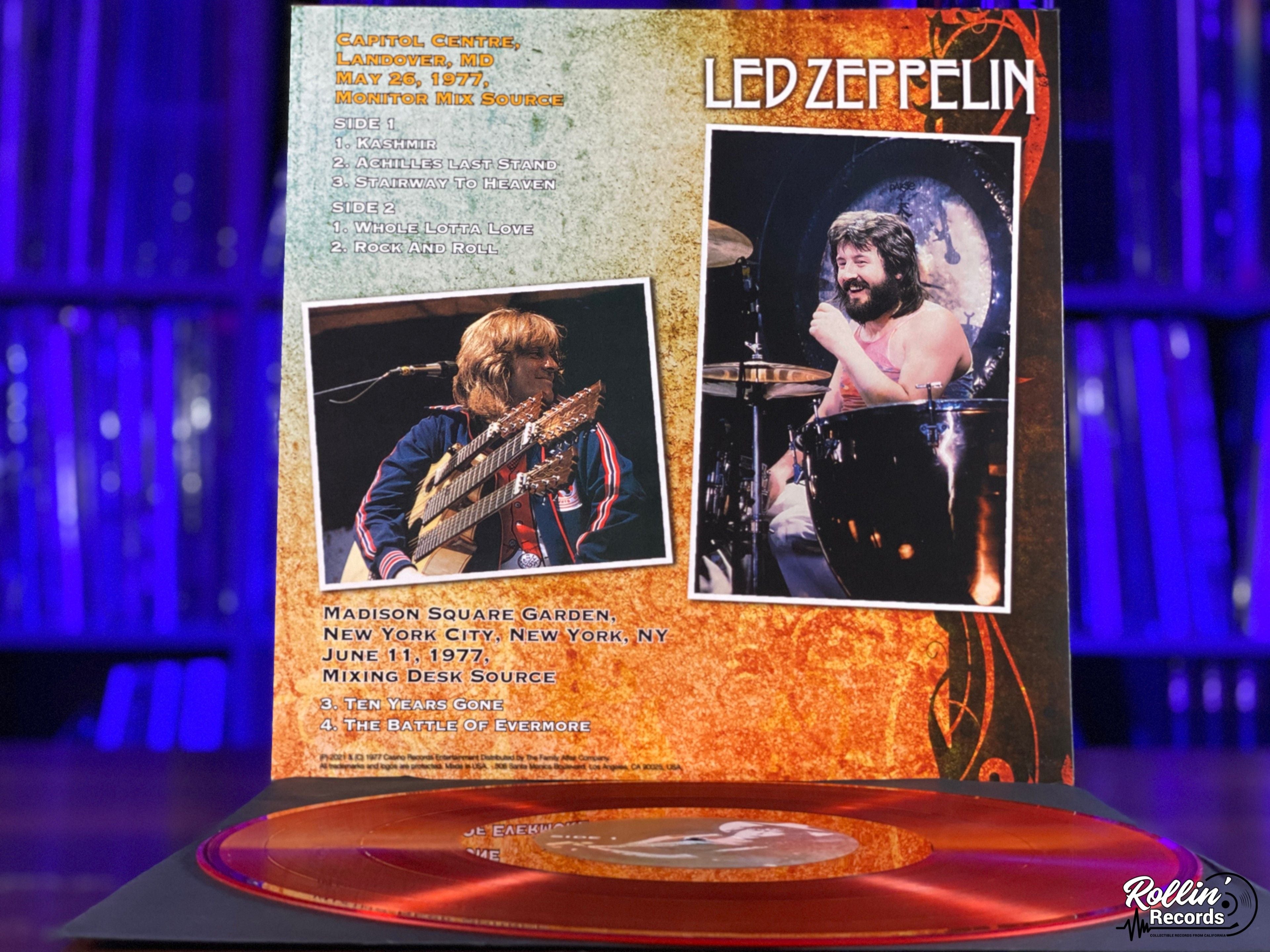 Led Zeppelin - Strange Tales From The Road – Rollin' Records