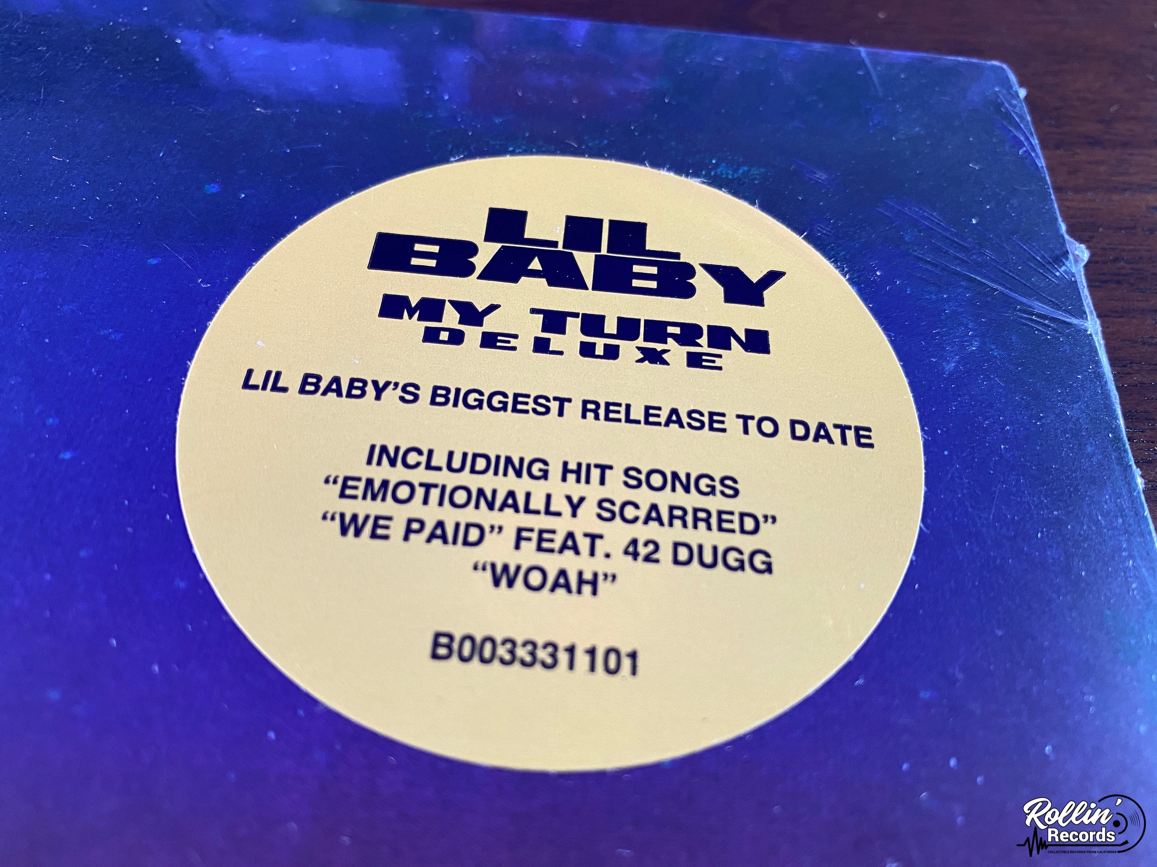 Lil Baby “My Turn” store Deluxe Album Vinyl Record